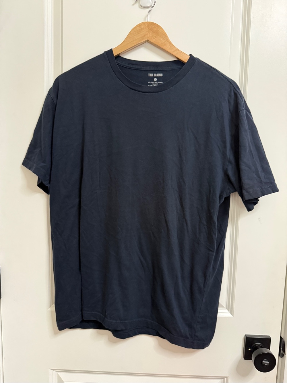 Classic Navy Crewneck Short Sleeve Tee